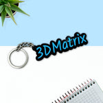 Load image into Gallery viewer, 3D MATRIX Customised Name Keychain | Multicolor | Best For Office Or School Bag, Bike &amp; Car Keys
