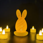 Load image into Gallery viewer, 3D MATRIX Bunny Egg Tea Light Lamp | Night Lamp for Bedroom, Living room &amp; office desk | Ideal Gift for Friends, Family and Loved One
