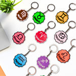 Load image into Gallery viewer, 3D MATRIX Personalized Zodiac Sign Keychains | Get Your Zodiac Sign and Name on Keychain
