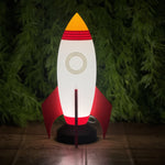 Load image into Gallery viewer, Rocket LED Night Lamp With USB Cord | Perfect For Kids Bedroom, Study Table, Birthday Gift, Etc.
