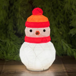 Load image into Gallery viewer, Snow Man LED Lamp with USB Cord | Perfect for Bedroom, Living Room, Study/Office, Dining Room, Hallways/Entryways, Etc.
