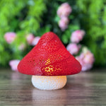 Load image into Gallery viewer, 3D MATRIX Mushroom Tea Light Lamp | Night Lamp for Bedroom, Living room &amp; Office desk | Ideal Gift for Friends, Family and Loved one
