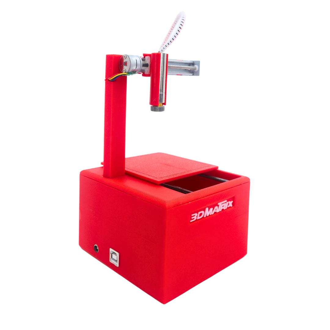 3D MATRIX SLE-1 DIY Mini Laser Engraver| Suitable for Wood, Leather & Cardboard