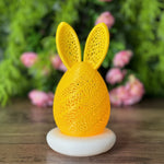 Load image into Gallery viewer, 3D MATRIX Bunny Egg Tea Light Lamp | Night Lamp for Bedroom, Living room &amp; office desk | Ideal Gift for Friends, Family and Loved One
