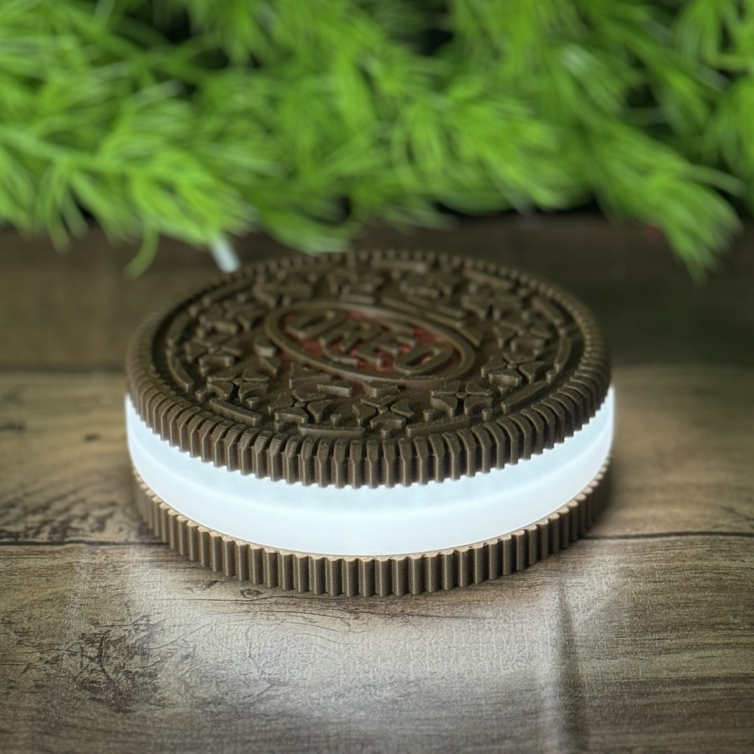 Oreo LED Lamp with USB Cord | Perfect for Bedroom, Living Room, Study Table, Etc.