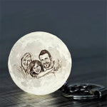 Load image into Gallery viewer, Customised Mini Moon Light Keychain | Ideal Gift for your Loved Ones, Friends and Family
