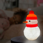 Load image into Gallery viewer, Snow Man LED Lamp with USB Cord | Perfect for Bedroom, Living Room, Study/Office, Dining Room, Hallways/Entryways, Etc.
