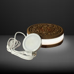 Load image into Gallery viewer, Oreo LED Lamp with USB Cord | Perfect for Bedroom, Living Room, Study Table, Etc.
