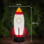 Load image into Gallery viewer, Rocket LED Night Lamp With USB Cord | Perfect For Kids Bedroom, Study Table, Birthday Gift, Etc.
