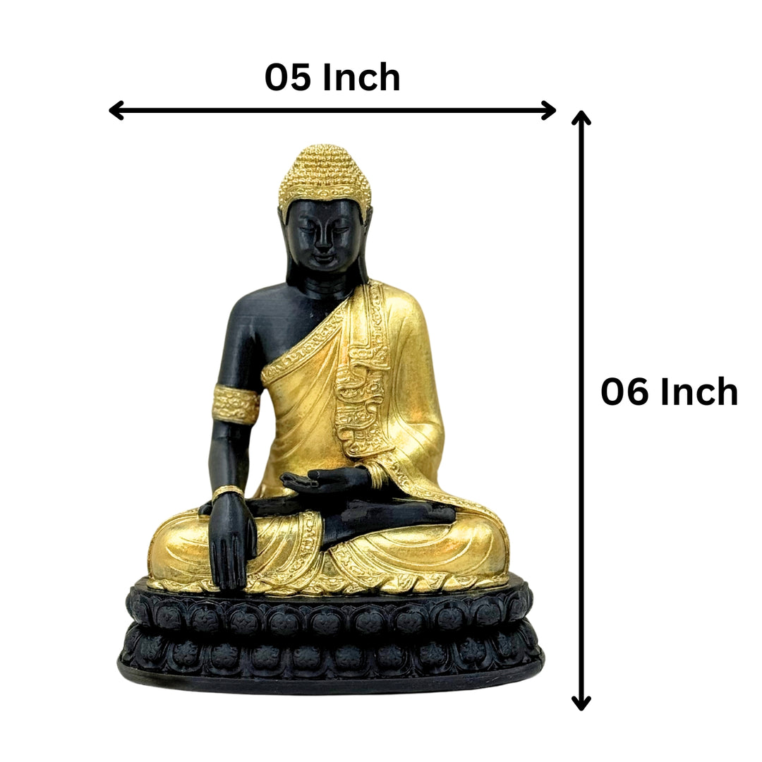 Lord Buddha Statue | Showpiece for Home Decor, Office Decor and Living room