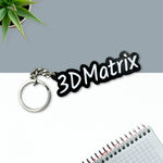 Load image into Gallery viewer, 3D MATRIX Customised Name Keychain | Multicolor | Best For Office Or School Bag, Bike &amp; Car Keys
